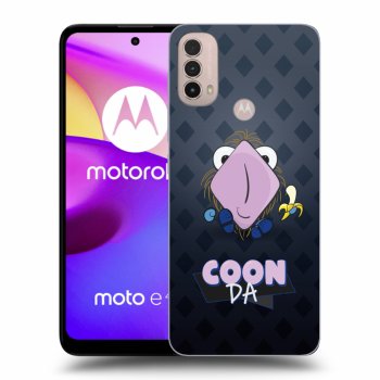 Obal pro Motorola Moto E40 - COONDA chlupatka - tmavá