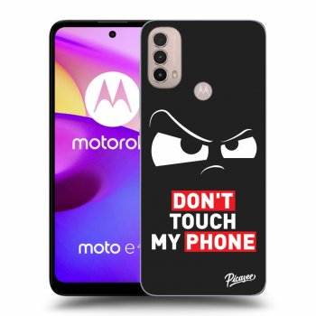 Obal pro Motorola Moto E40 - Cloudy Eye - Transparent