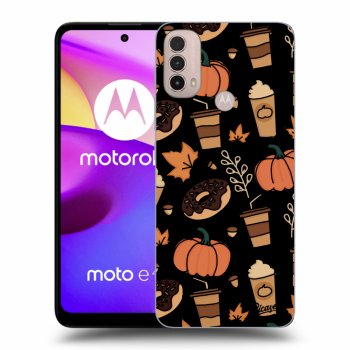 Picasee silikonový černý obal pro Motorola Moto E40 - Fallovers
