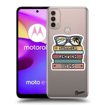 Obal pro Motorola Moto E40 - Summer reading vibes