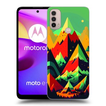 Picasee silikonový černý obal pro Motorola Moto E40 - Toronto