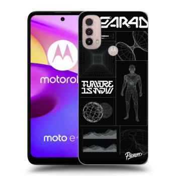 Picasee silikonový černý obal pro Motorola Moto E40 - BLACK BODY