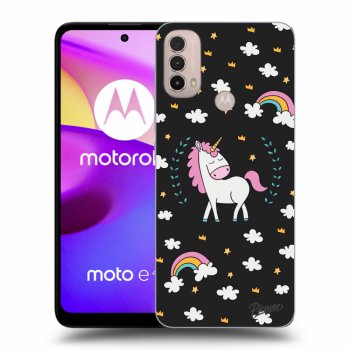 Obal pro Motorola Moto E40 - Unicorn star heaven