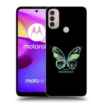 Obal pro Motorola Moto E40 - Diamanty Blue