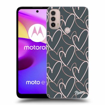 Obal pro Motorola Moto E40 - Hodně lásky