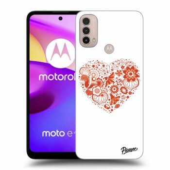 Obal pro Motorola Moto E40 - Big heart