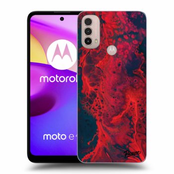 Obal pro Motorola Moto E40 - Organic red