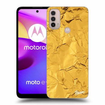 Obal pro Motorola Moto E40 - Gold