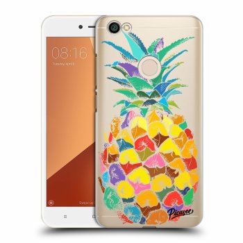 Picasee silikonový průhledný obal pro Xiaomi Redmi Note 5A Global - Pineapple