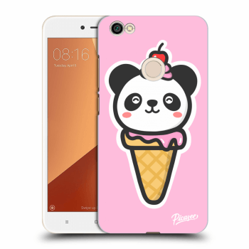 Picasee plastový černý obal pro Xiaomi Redmi Note 5A Global - Ice Cream Panda