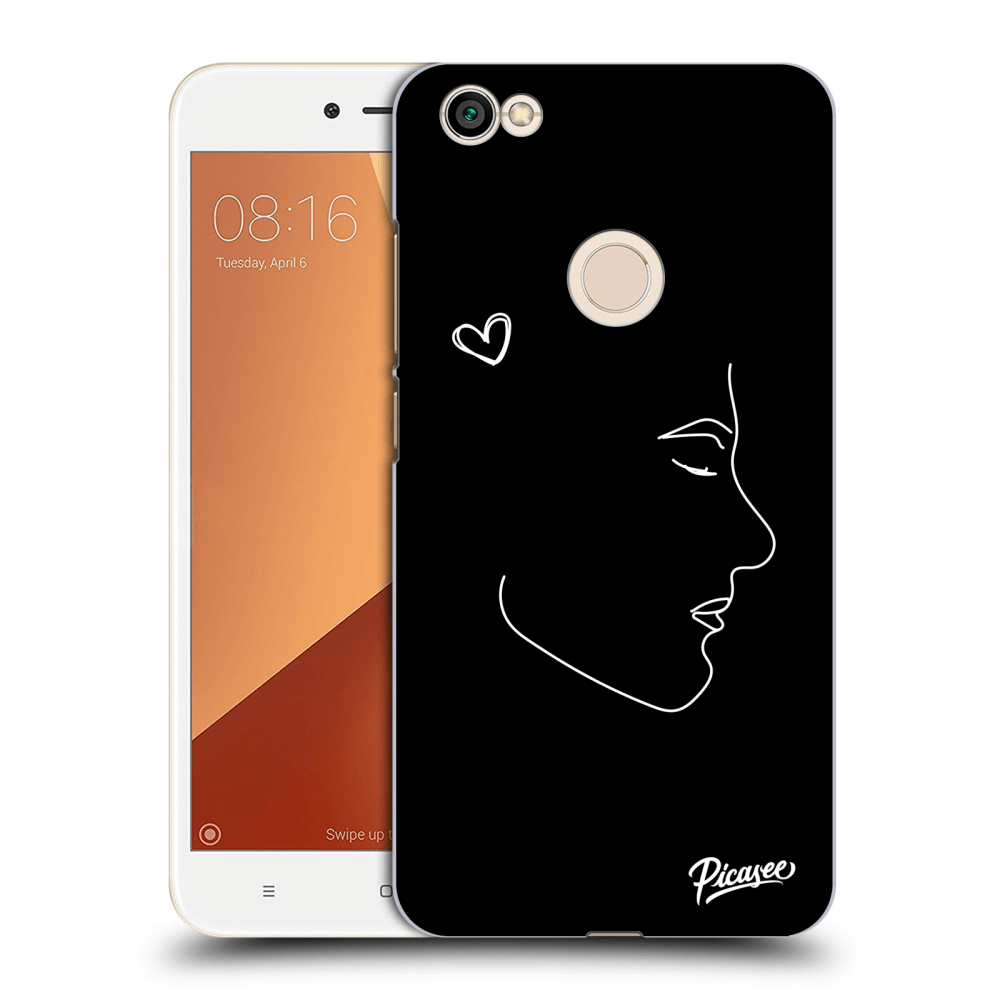 Picasee plastový černý obal pro Xiaomi Redmi Note 5A Global - Couple boy White