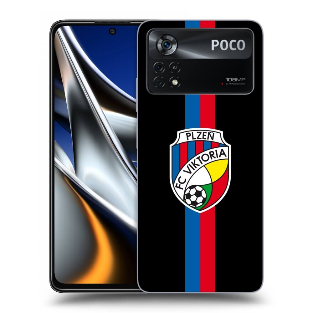 Picasee silikonový černý obal pro Xiaomi Poco M4 Pro - FC Viktoria Plzeň H