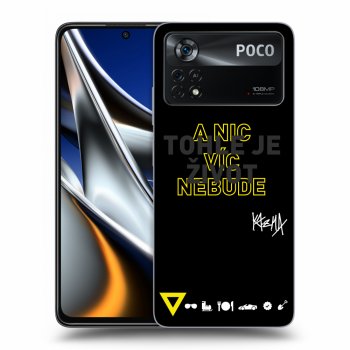 Obal pro Xiaomi Poco M4 Pro - Kazma - TOHLE JE ŽIVOT A NIC VÍC NEBUDE