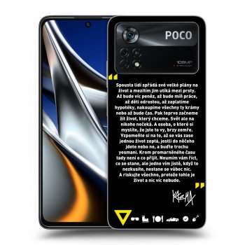 Obal pro Xiaomi Poco M4 Pro - Kazma - BUĎTE TROCHU YESMANI