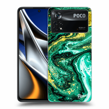 Obal pro Xiaomi Poco M4 Pro - Green Gold