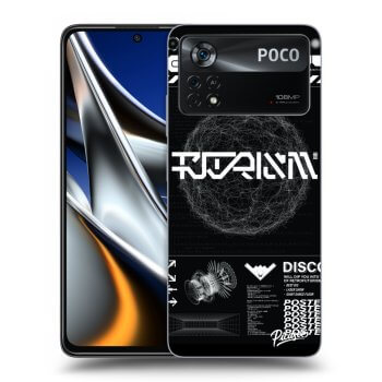 Obal pro Xiaomi Poco M4 Pro - BLACK DISCO