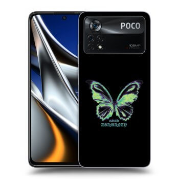 Obal pro Xiaomi Poco M4 Pro - Diamanty Blue