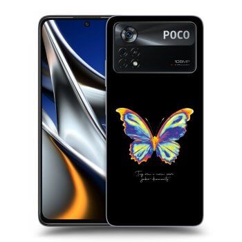 Obal pro Xiaomi Poco M4 Pro - Diamanty Black