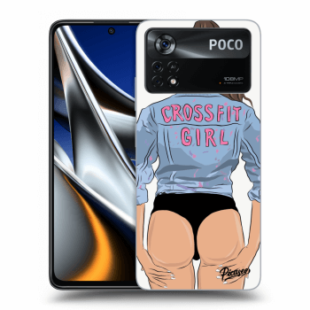 Obal pro Xiaomi Poco M4 Pro - Crossfit girl - nickynellow