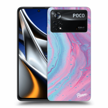 Obal pro Xiaomi Poco M4 Pro - Pink liquid