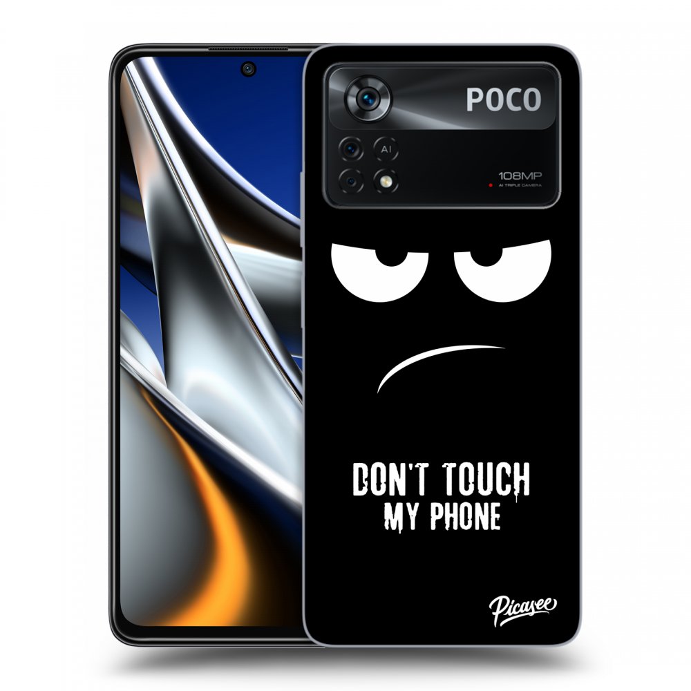 Picasee ULTIMATE CASE pro Xiaomi Poco M4 Pro - Don't Touch My Phone