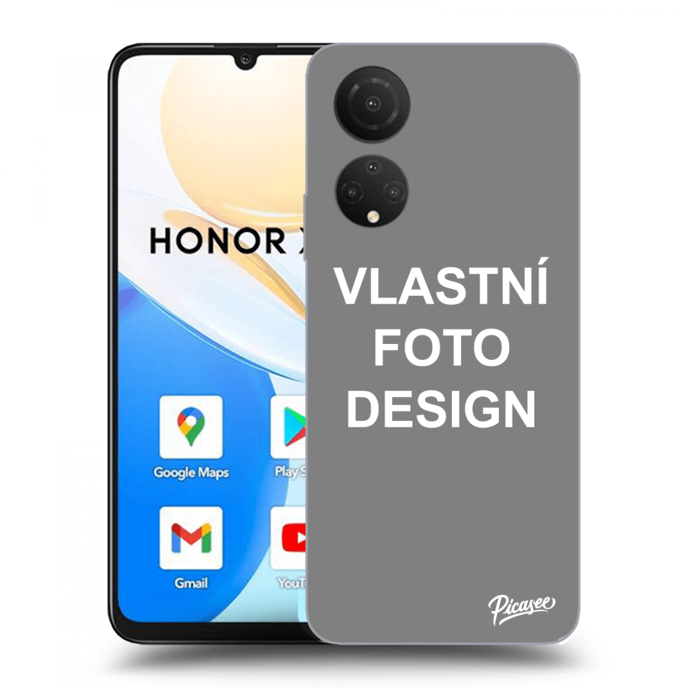 Picasee silikonový průhledný obal pro Honor X7 - Vlastní fotka/motiv