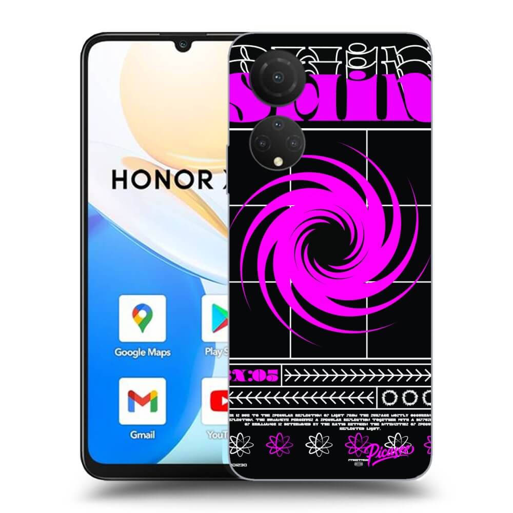 Picasee silikonový průhledný obal pro Honor X7 - SHINE