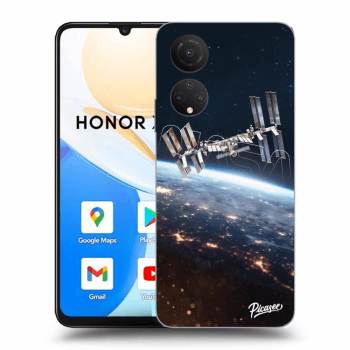 Picasee silikonový průhledný obal pro Honor X7 - Station