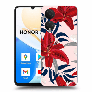 Obal pro Honor X7 - Red Lily