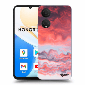 Picasee silikonový průhledný obal pro Honor X7 - Sunset