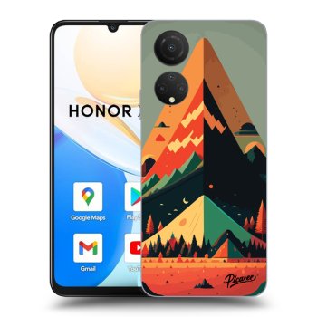 Picasee silikonový černý obal pro Honor X7 - Oregon