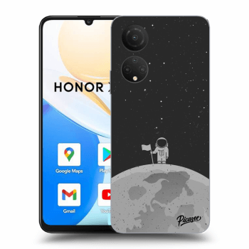 Picasee silikonový černý obal pro Honor X7 - Astronaut