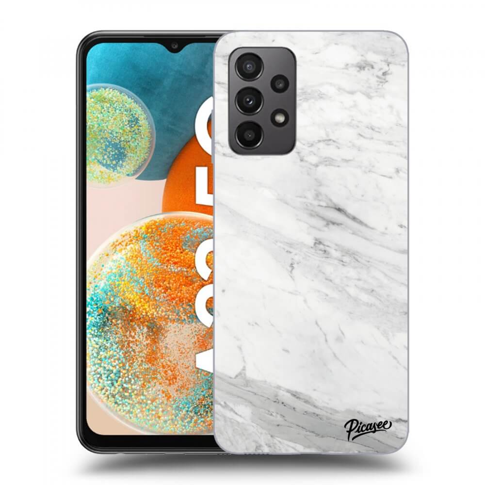Picasee ULTIMATE CASE pro Samsung Galaxy A23 A235F 4G - White marble