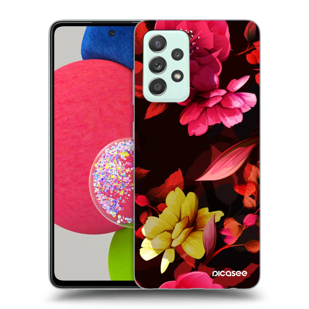 Picasee ULTIMATE CASE pro Samsung Galaxy A73 5G - Dark Peonny