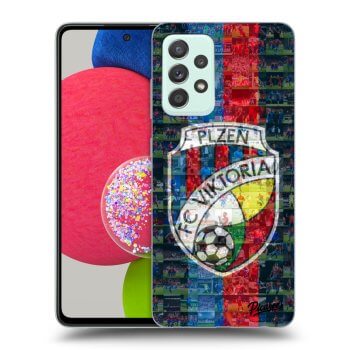 Picasee silikonový černý obal pro Samsung Galaxy A73 5G - FC Viktoria Plzeň A