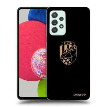 Picasee silikonový černý obal pro Samsung Galaxy A73 5G - FC Viktoria Plzeň I