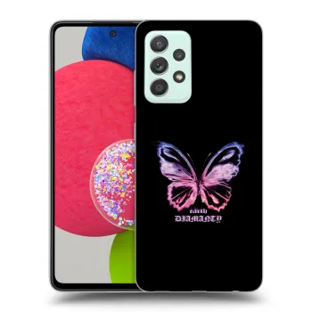 Obal pro Samsung Galaxy A73 5G - Diamanty Purple