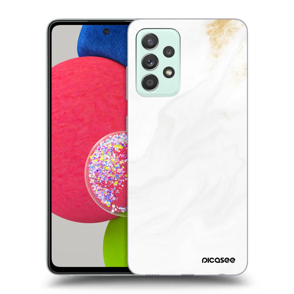 Picasee ULTIMATE CASE pro Samsung Galaxy A73 5G - Bílá