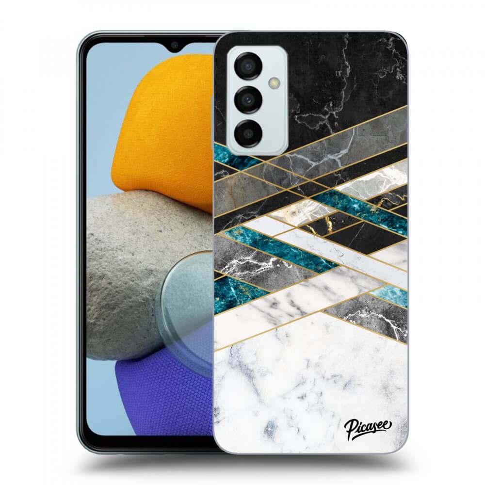 Picasee ULTIMATE CASE pro Samsung Galaxy M23 5G - Black & White geometry