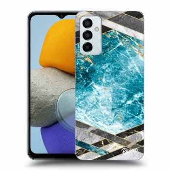 Picasee ULTIMATE CASE pro Samsung Galaxy M23 5G - Blue geometry