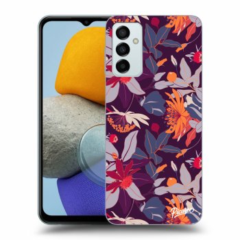 Obal pro Samsung Galaxy M23 5G - Purple Leaf