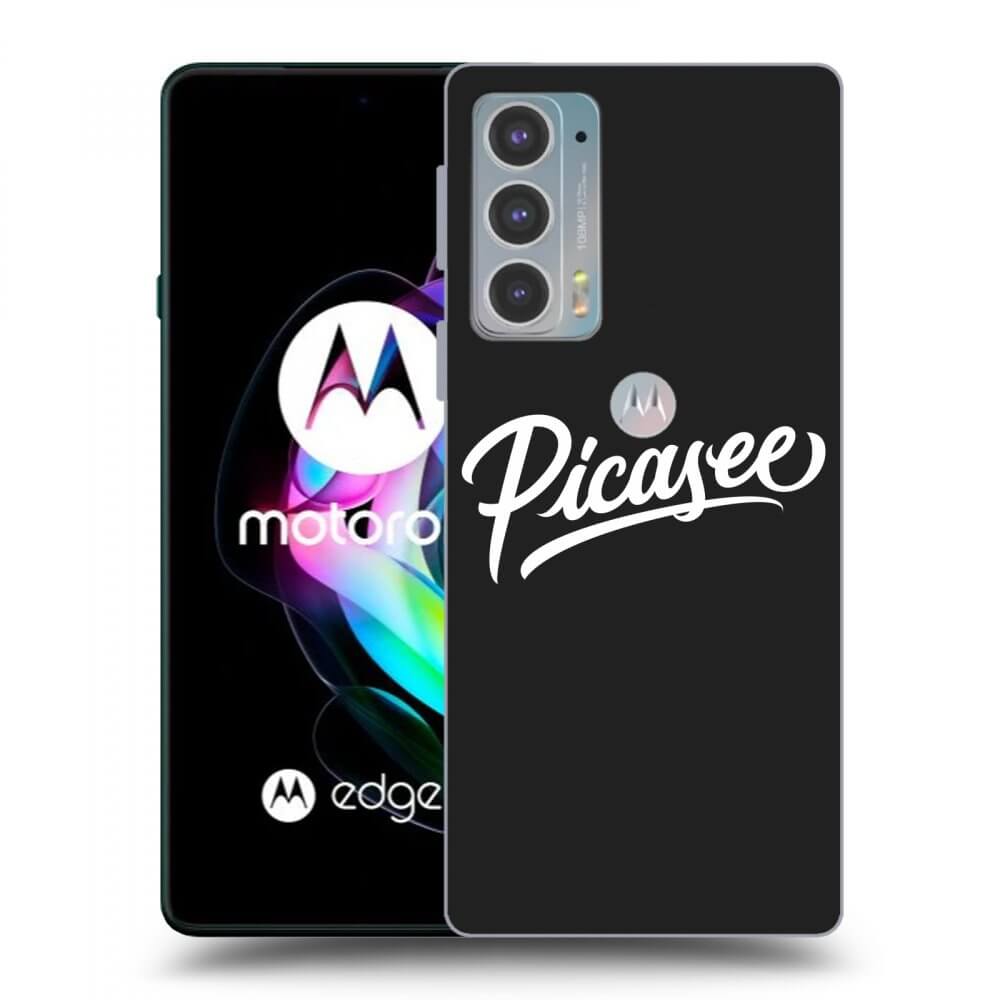 Picasee silikonový černý obal pro Motorola Edge 20 - Picasee - White