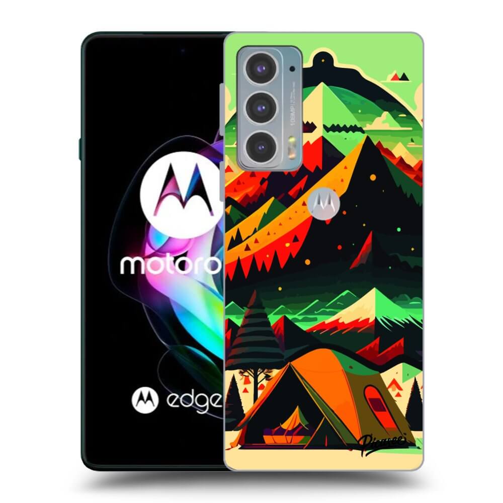 Picasee silikonový průhledný obal pro Motorola Edge 20 - Montreal