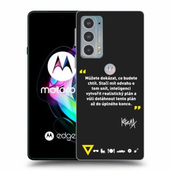 Obal pro Motorola Edge 20 - Kazma - MŮŽETE DOKÁZAT, CO BUDETE CHTÍT