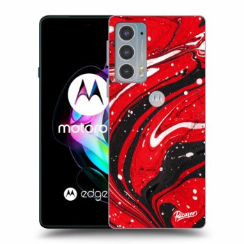 Obal pro Motorola Edge 20 - Red black