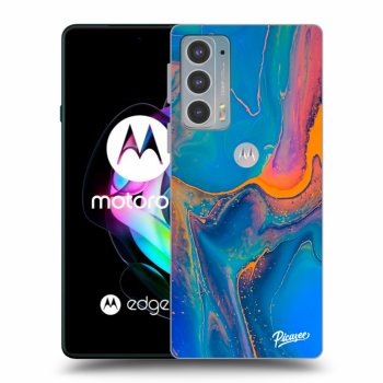 Obal pro Motorola Edge 20 - Rainbow
