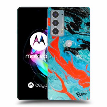 Obal pro Motorola Edge 20 - Blue Magma