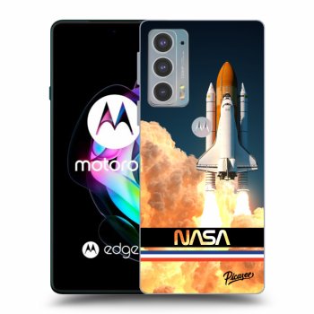 Picasee silikonový černý obal pro Motorola Edge 20 - Space Shuttle