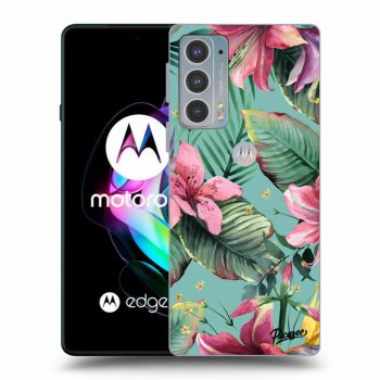 Picasee silikonový černý obal pro Motorola Edge 20 - Hawaii