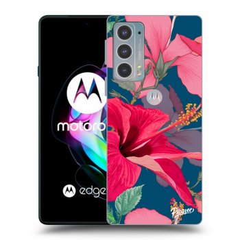 Obal pro Motorola Edge 20 - Hibiscus